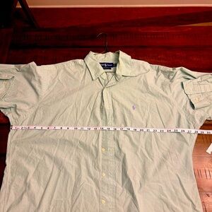 POLO RALPH LAUREN Shirt Mens XL Turquoise Button Down